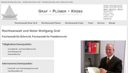 Anwaltskanzlei Graf - Plümer - Krebs, Lünen webdesign aus Lünen: webfeger.com: Anwaltskanzlei Graf - Plümer - Krebs